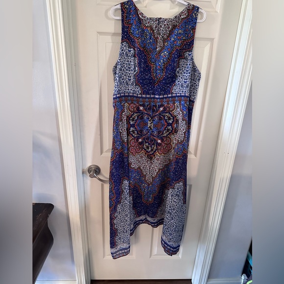 EUC Studio One Women’s Sleeveless Bohemian Swing Dress Size 18W - Picture 2 of 6